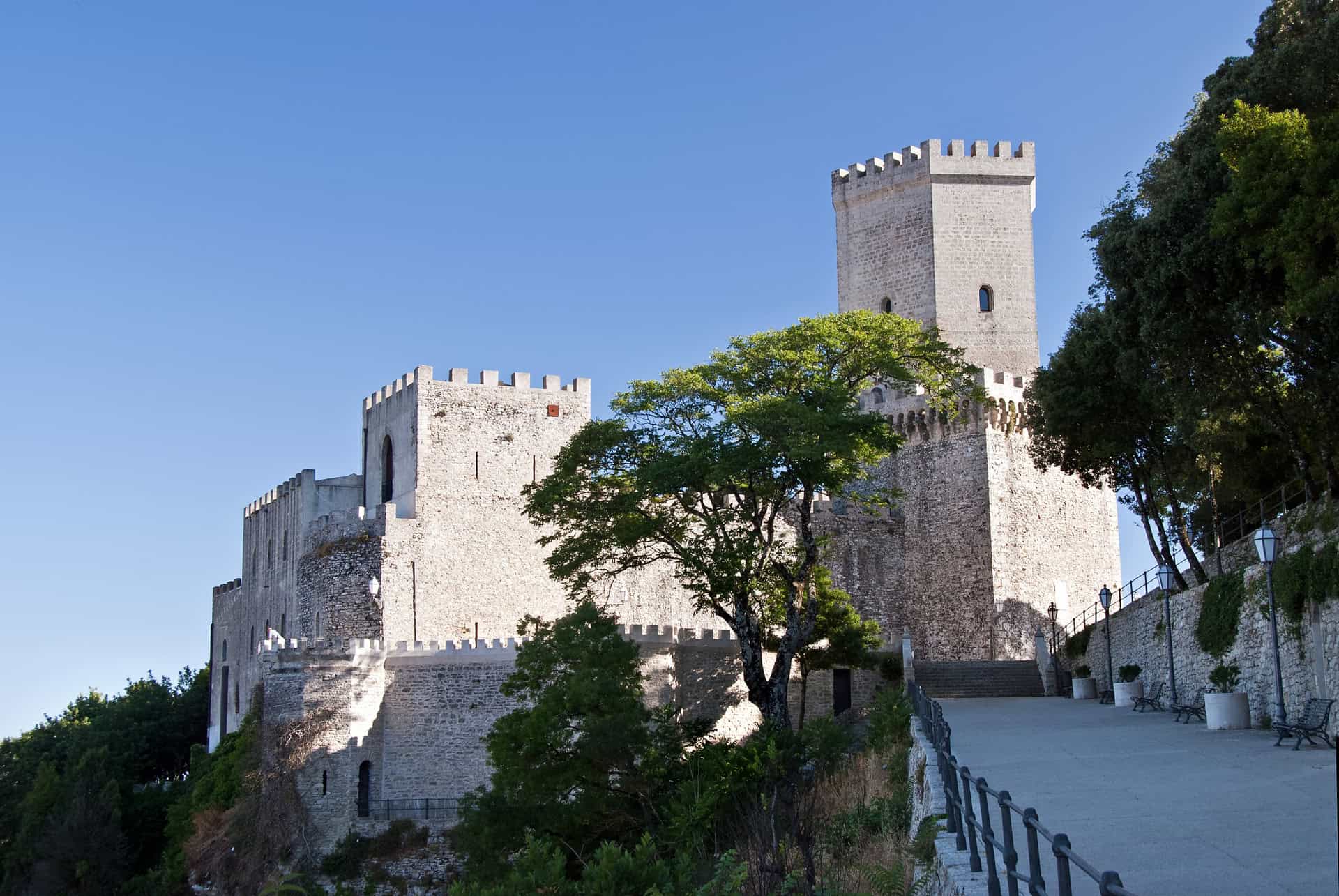 visiter erice chateau de venus chateau de venus