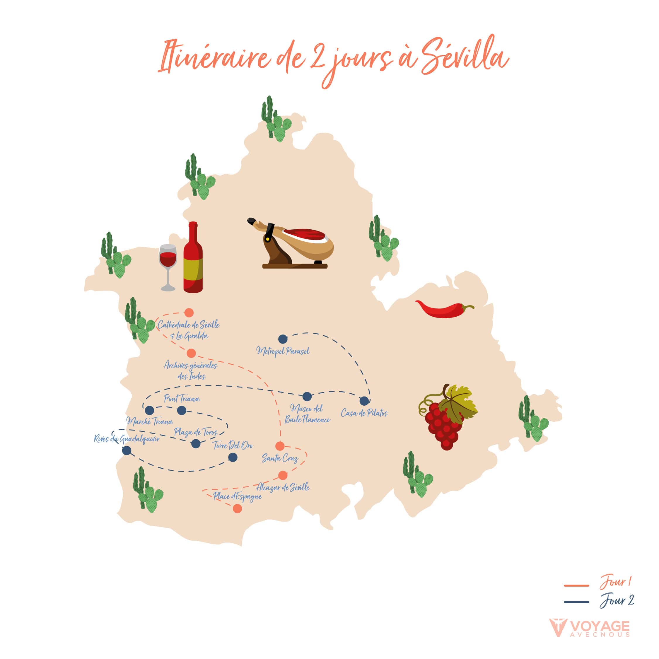 itineraire seville 2 jours itineraire seville 2 jours