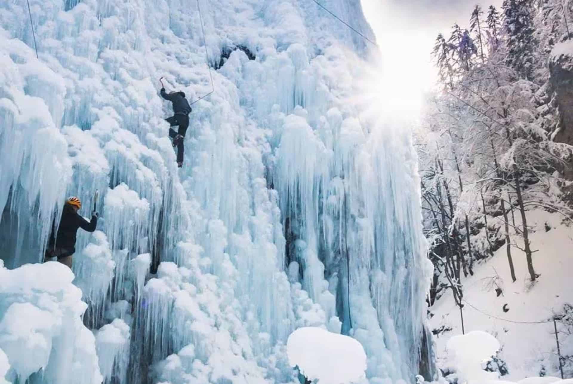 escalade sur glace en slovenie escalade sur glace en slovenie