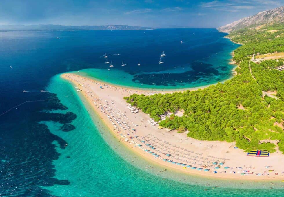 croatie voyage plage