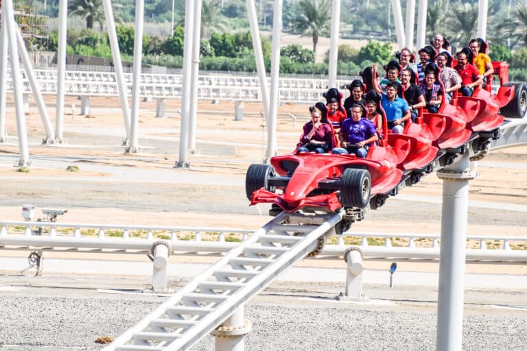 Entrée à Ferrari World