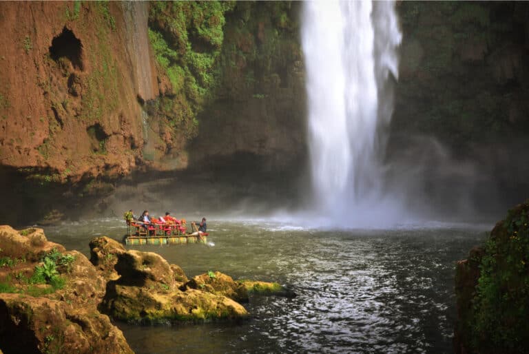 Visite de la cascade d'Ouzoud