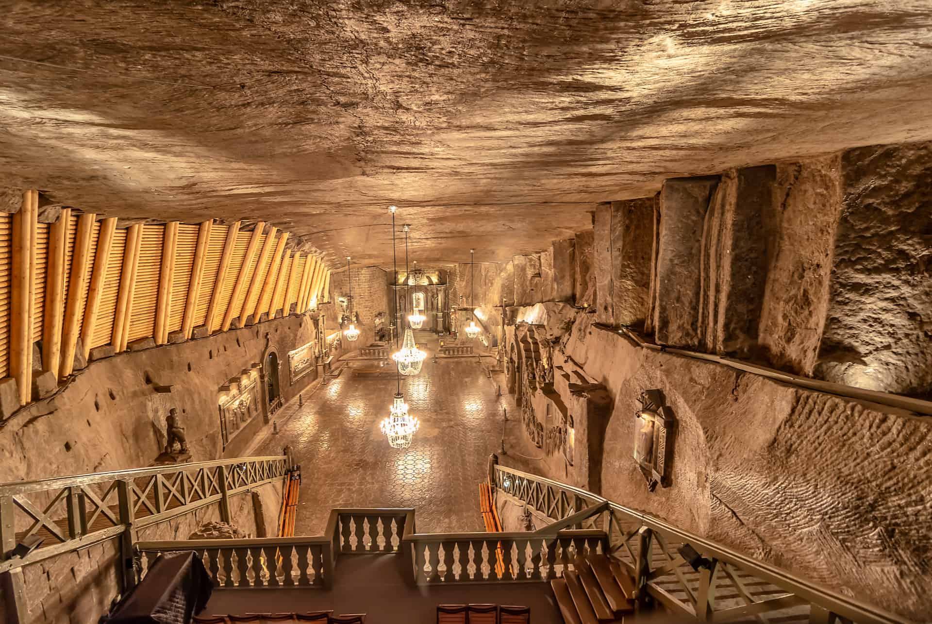 chapelle mine de wieliczka