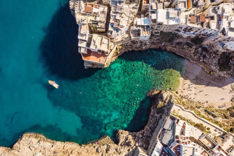 Croisière avec apéritif à Polignano a Mare