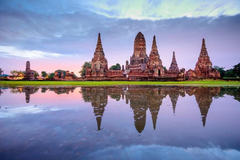 Ayutthaya en bus et en bateau