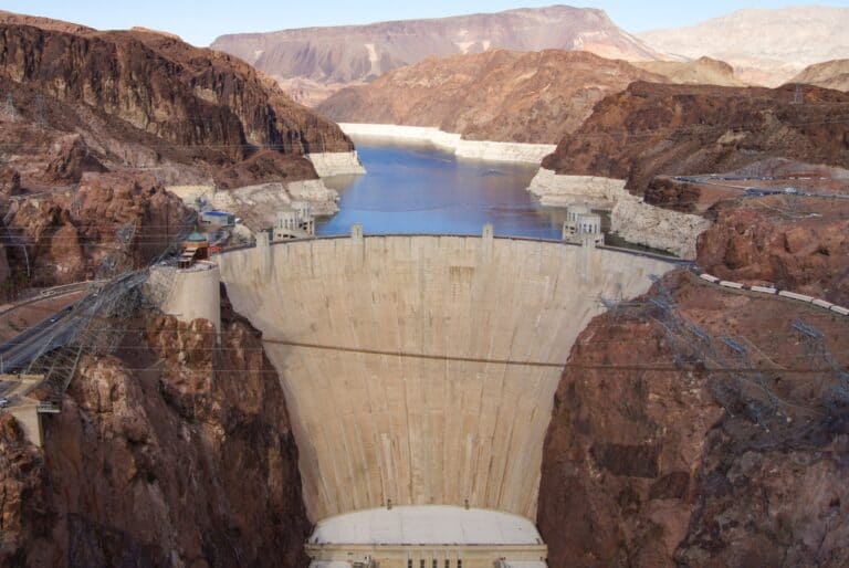 Grand Canyon et barrage Hoover depuis Las Vegas