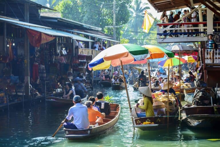 Visite des marchés