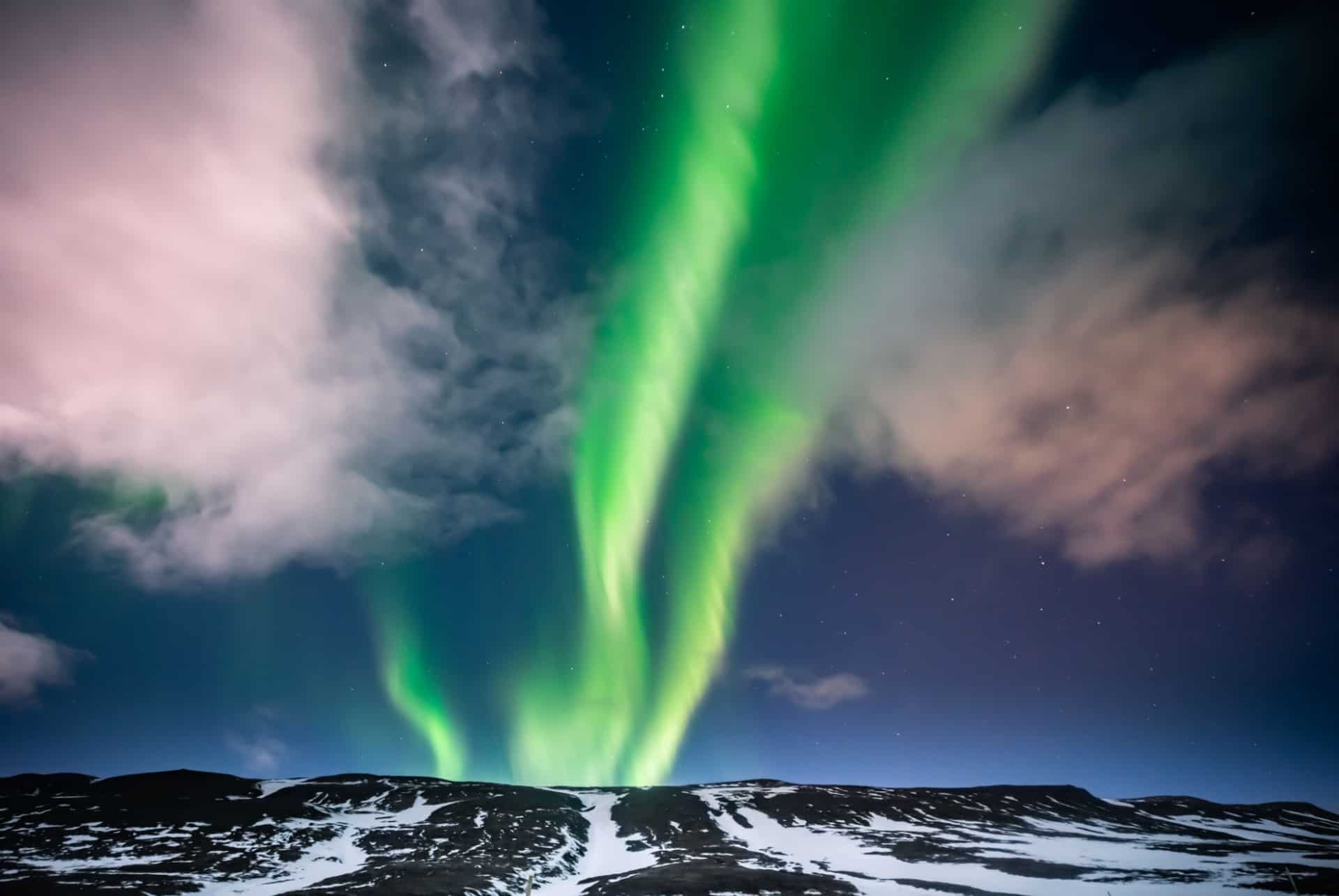 aurores boreales que faire a akureyri