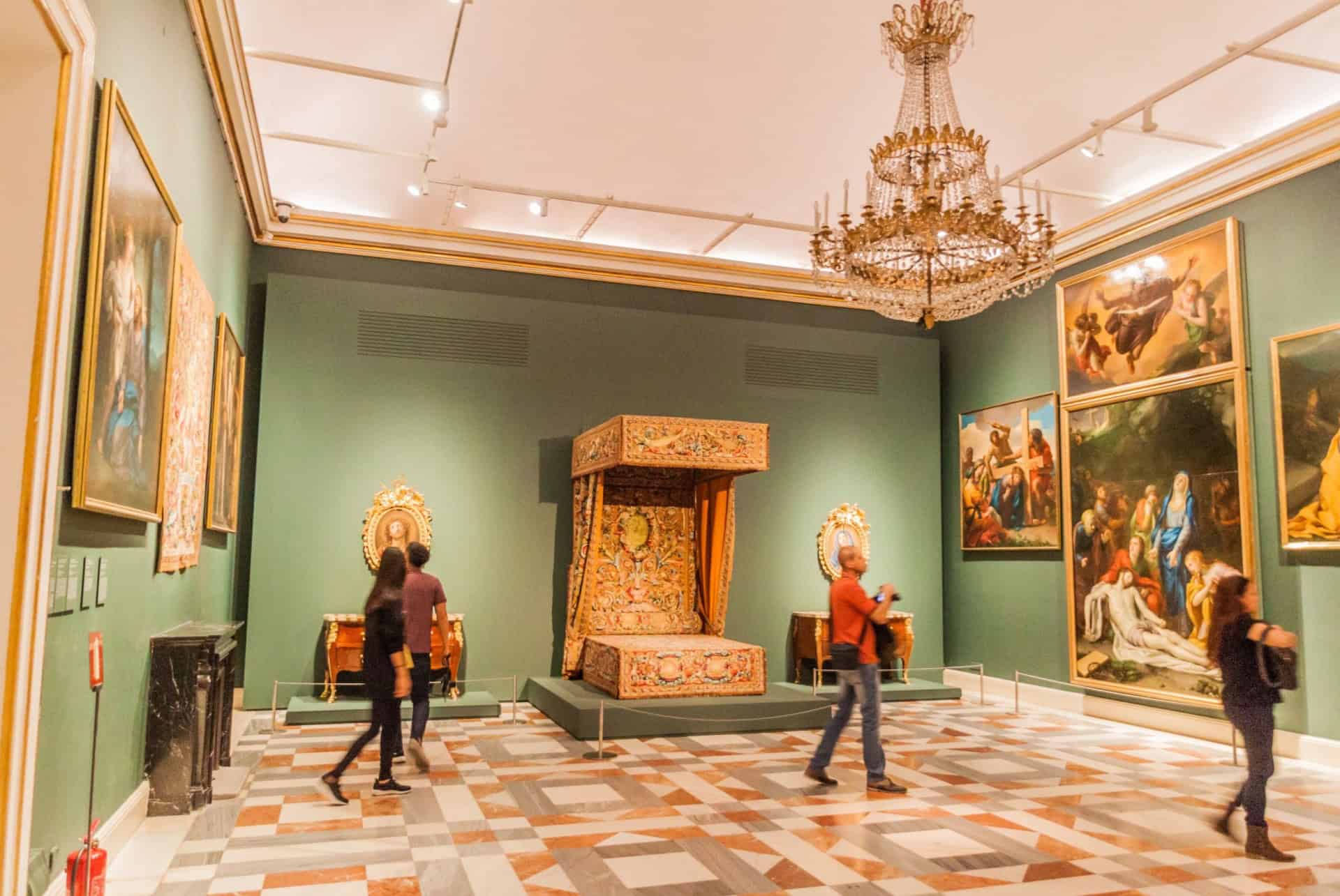 palais royal madrid galerie des peintures