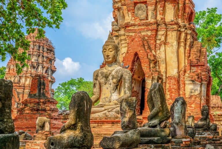 Visite du temple d'Ayutthaya depuis Bangkok