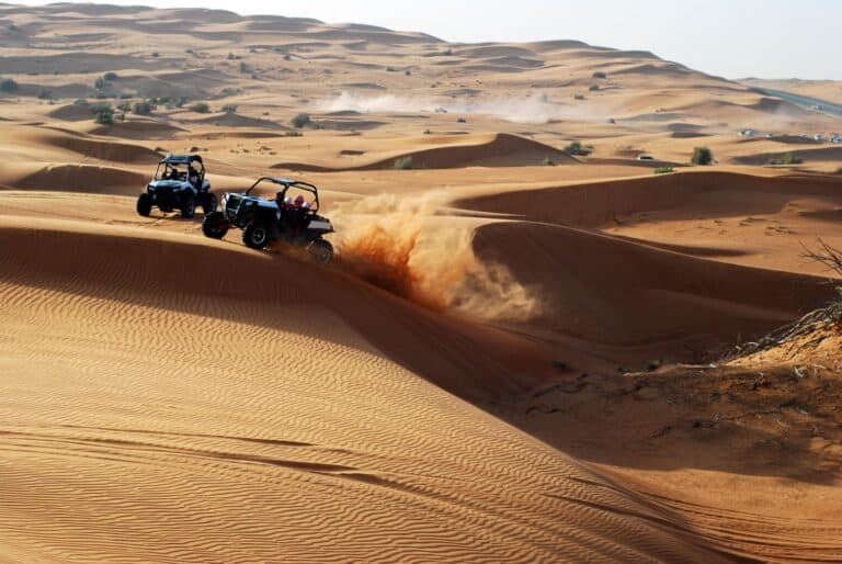 Aventure en buggy et dîner dans le désert de Dubaï