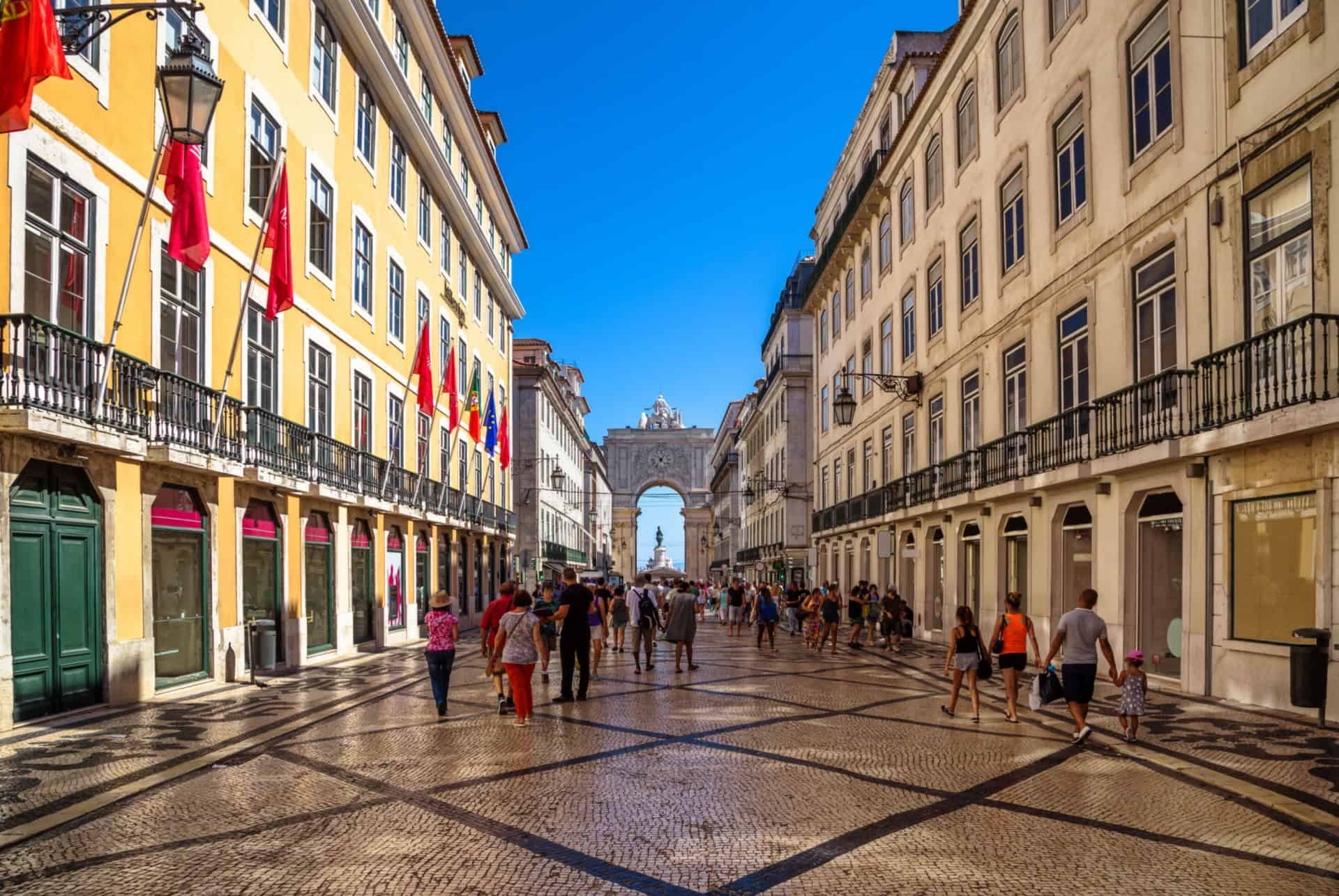 rua augusta lisbonne en 2 jours