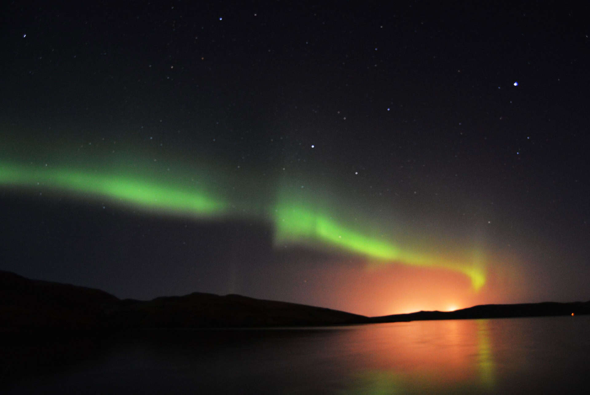 aurores boreales en ecosse