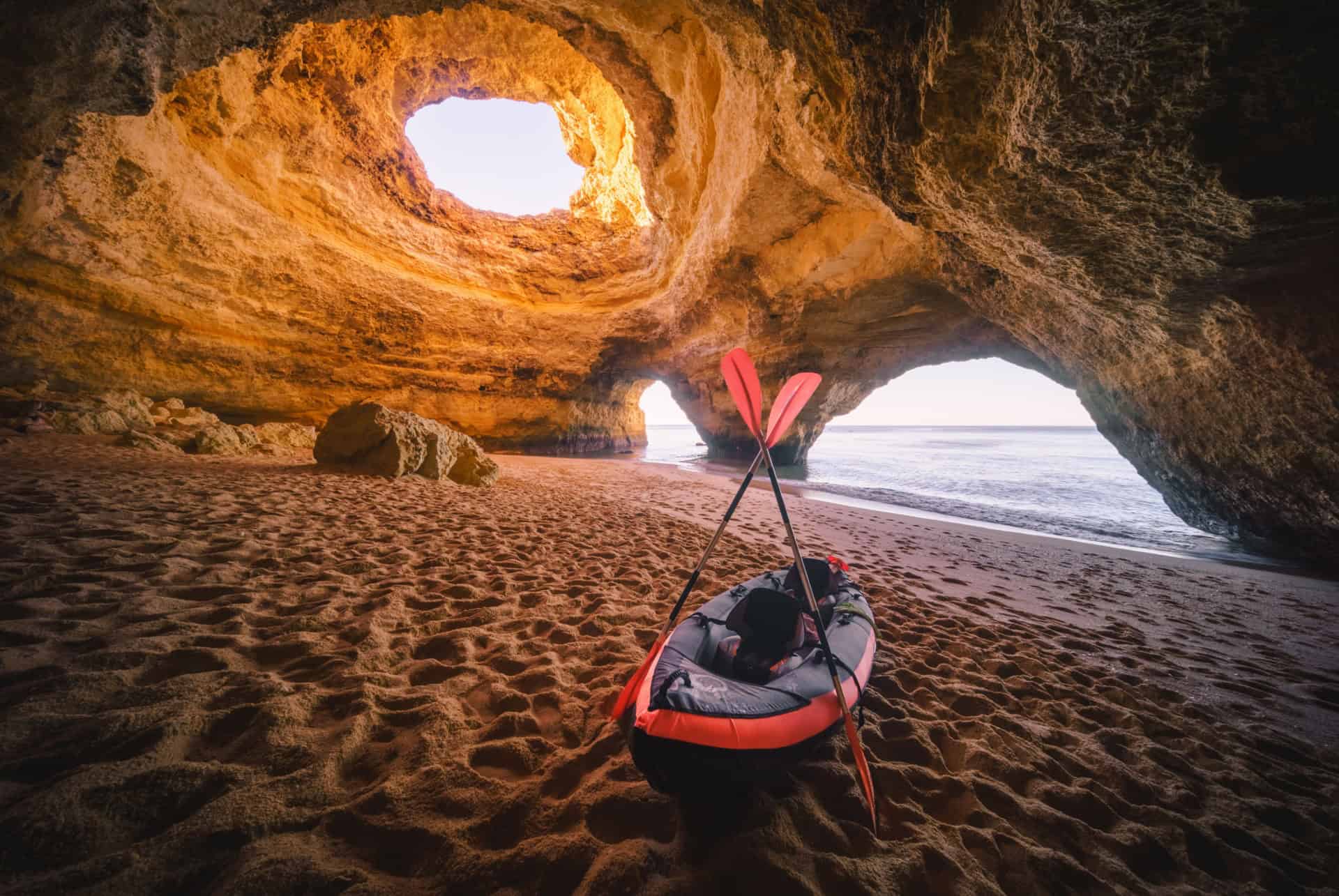 kayak grotte benagil