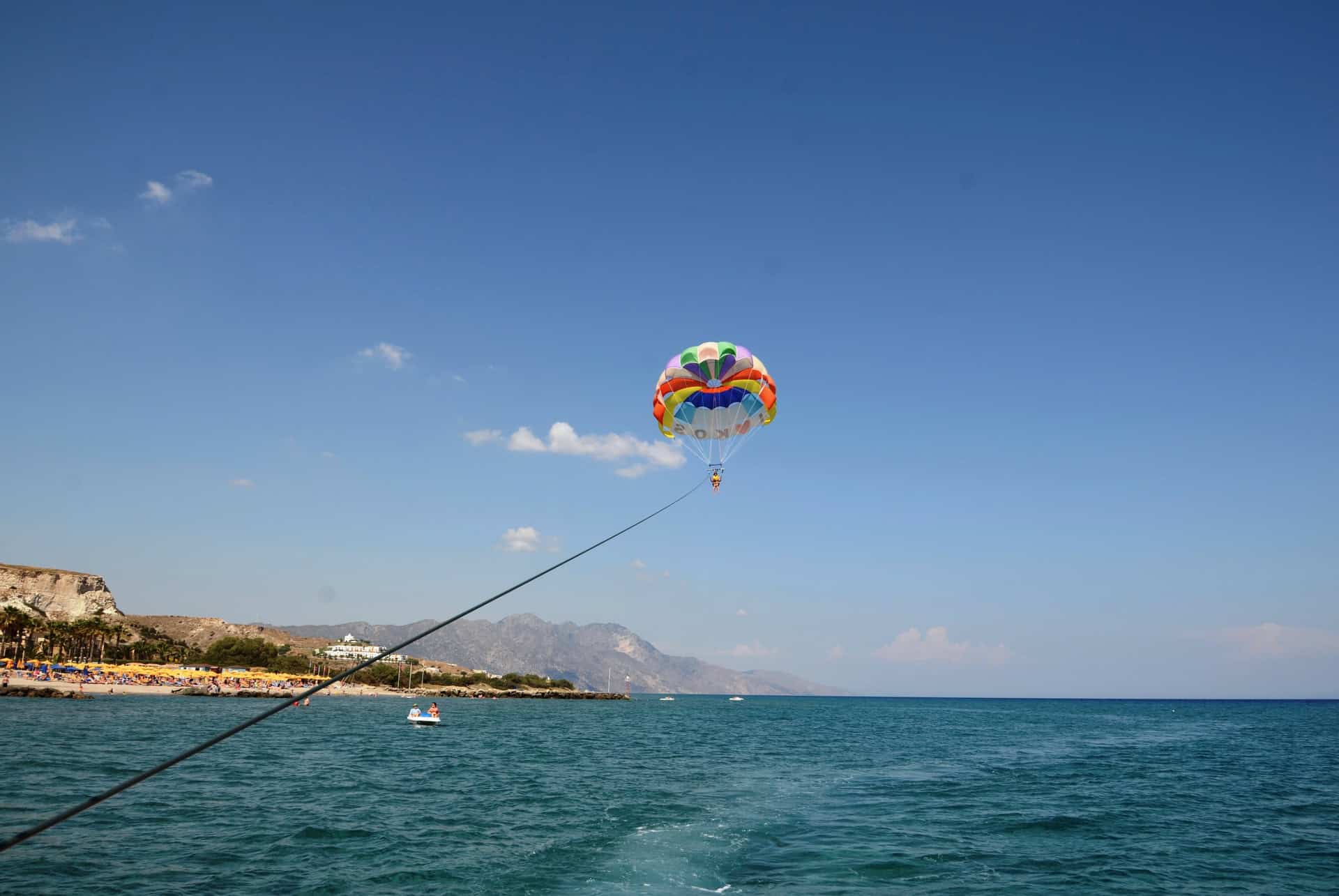 que faire a kos parachute ascensionnel