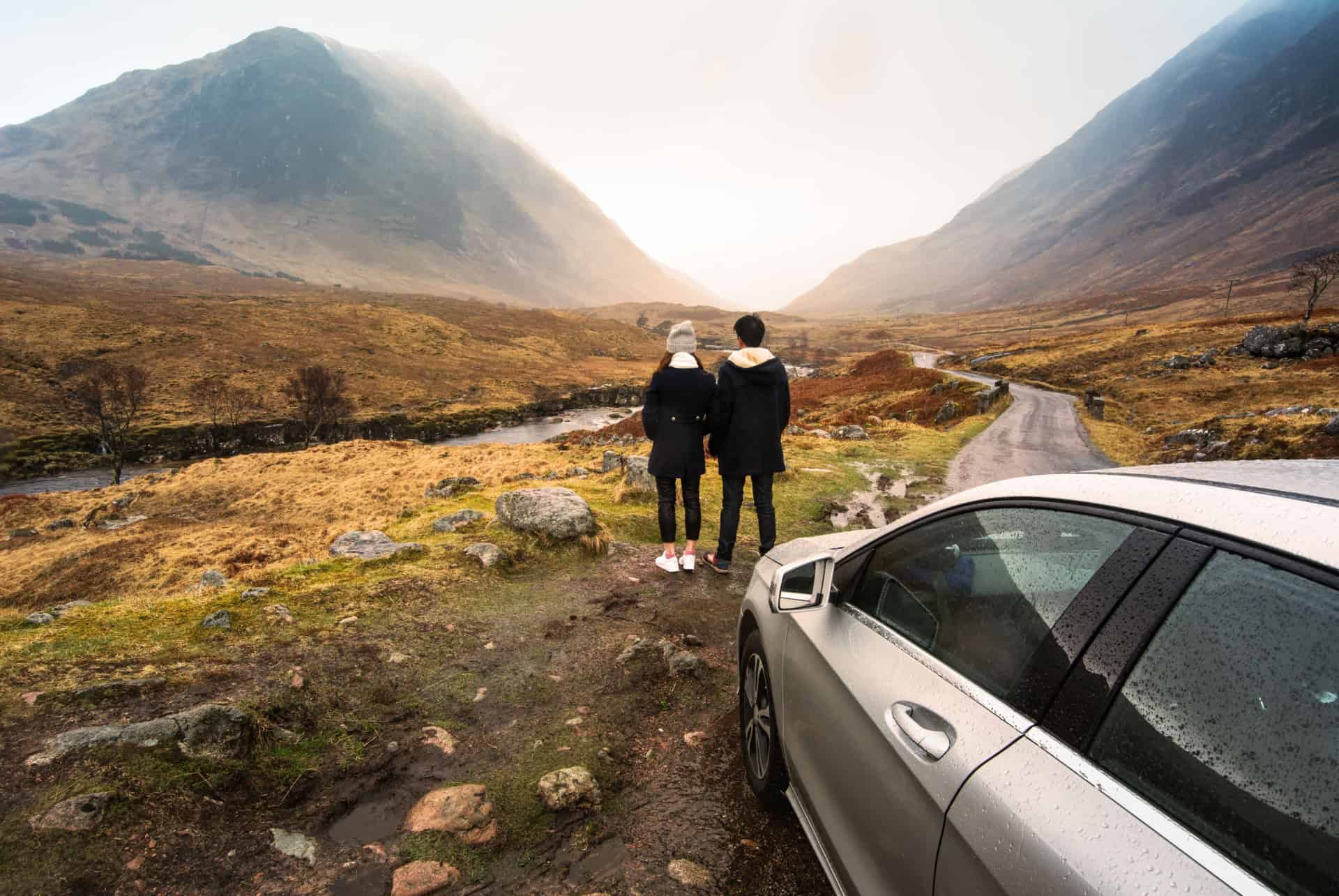 location de voiture en ecosse