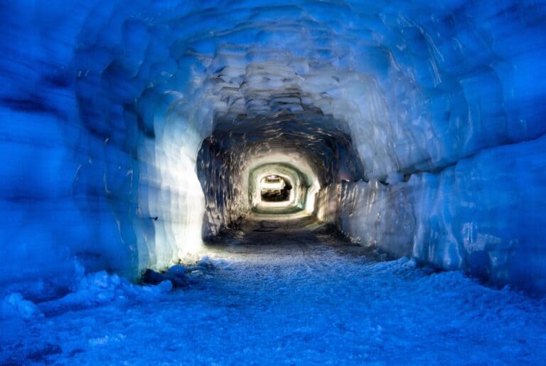 Visite du tunnel de glace de Langjökull