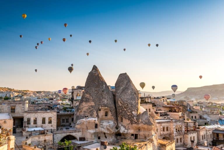 Vol en montgolfière à Göreme au lever du soleil