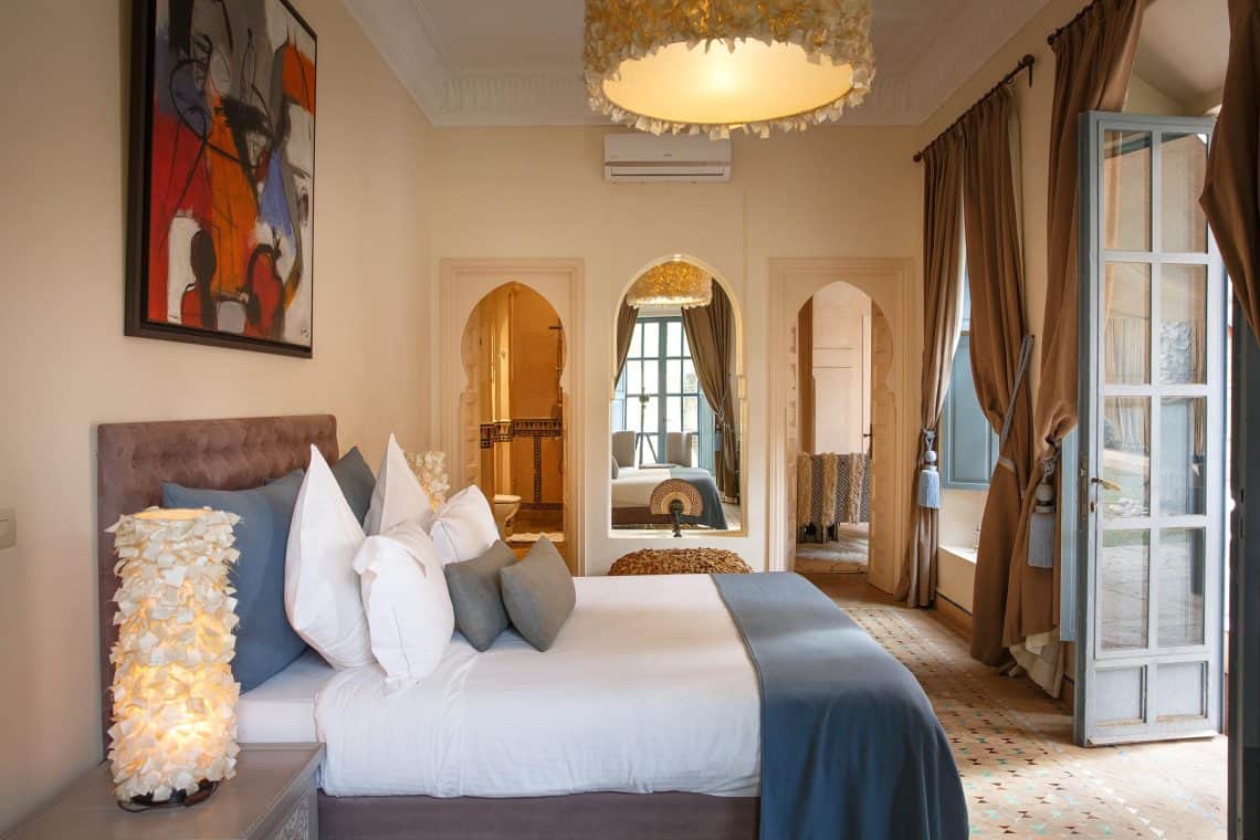 les plus belles villas de marrakech villa akhdar 5 chambre
