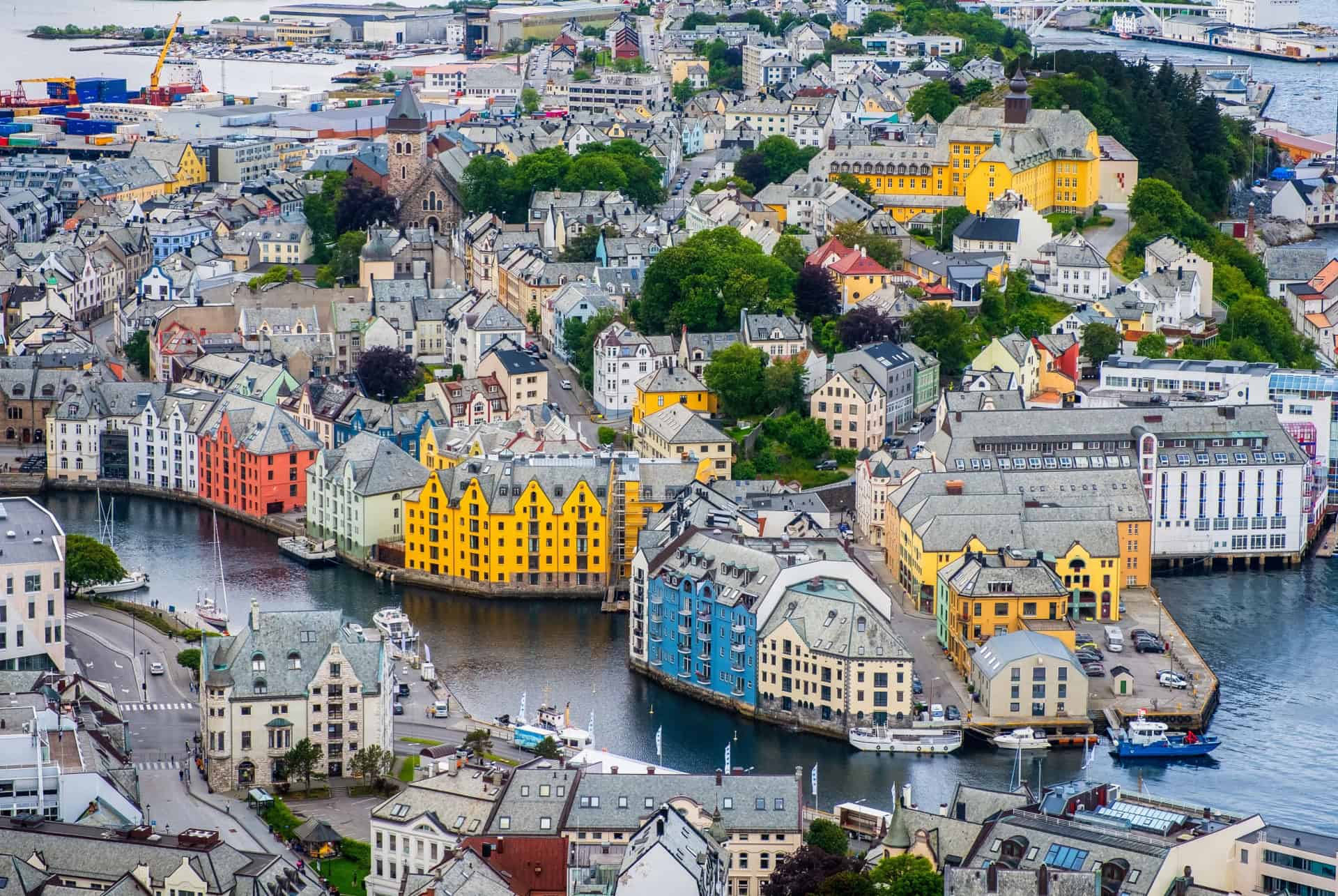 alesund norvege