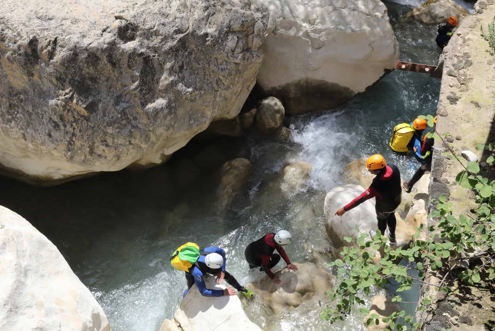 canyoning dans les gorges du verdon