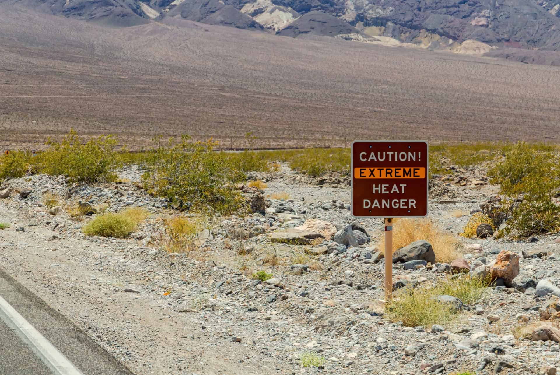 chaleur death valley national park