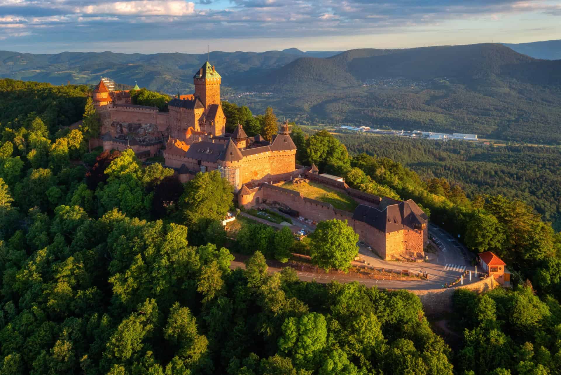 haut koenigsbourg route des vins alsace