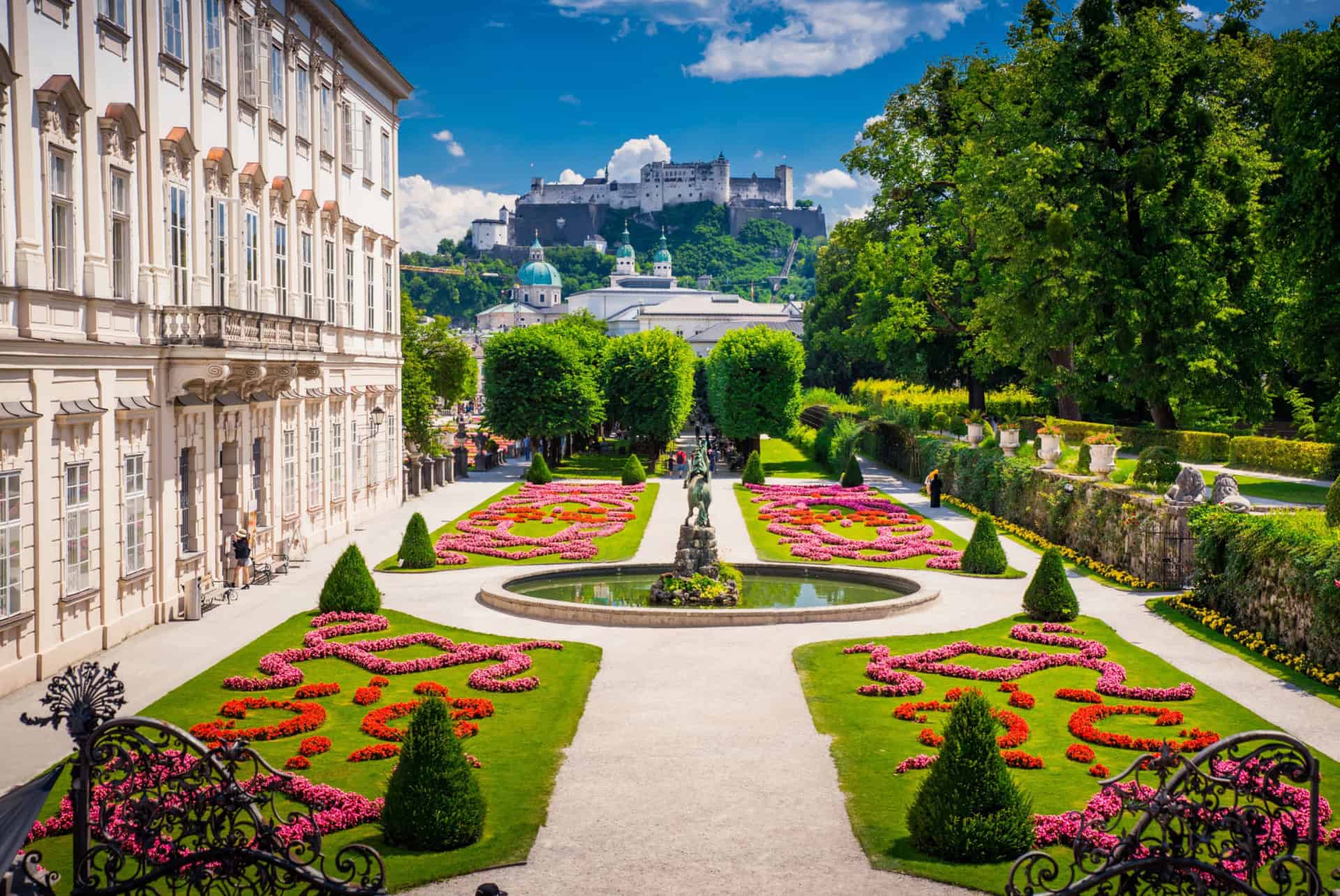 jardin palais mirabell visiter salzbourg