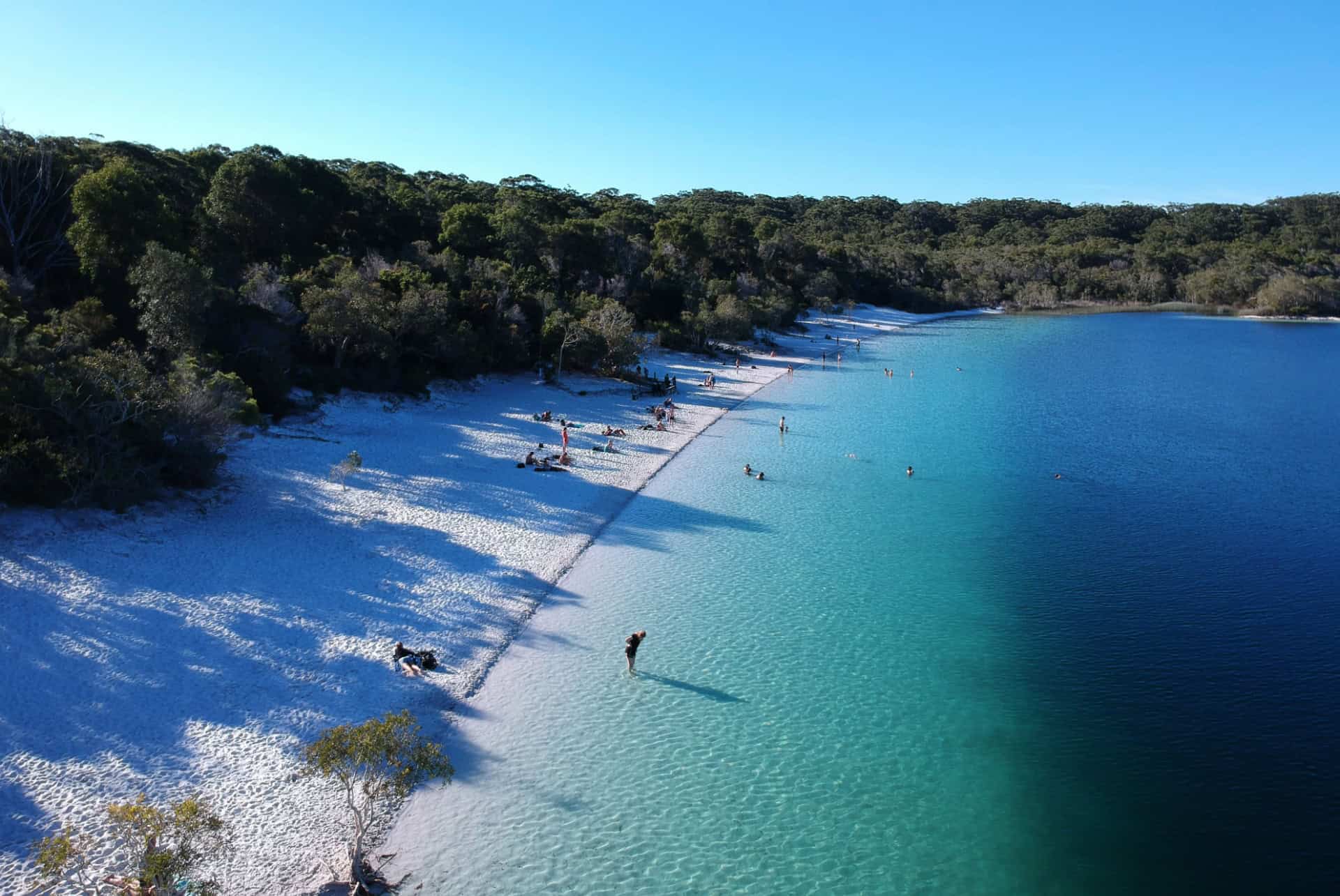 lac mckenzie fraser island