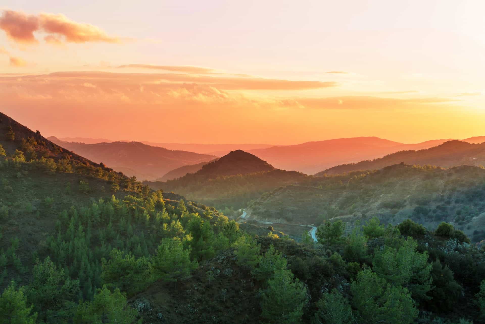 montagnes troodos