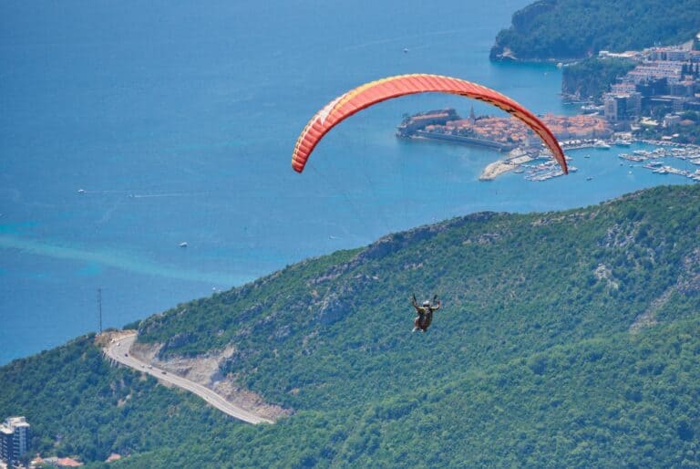 Vol en parapente