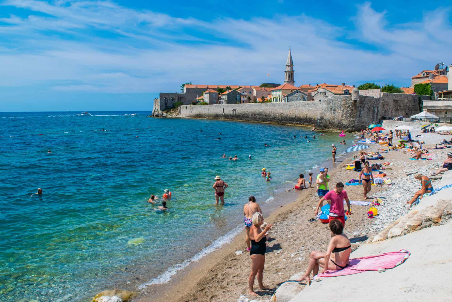 plage budva quand partir montenegro