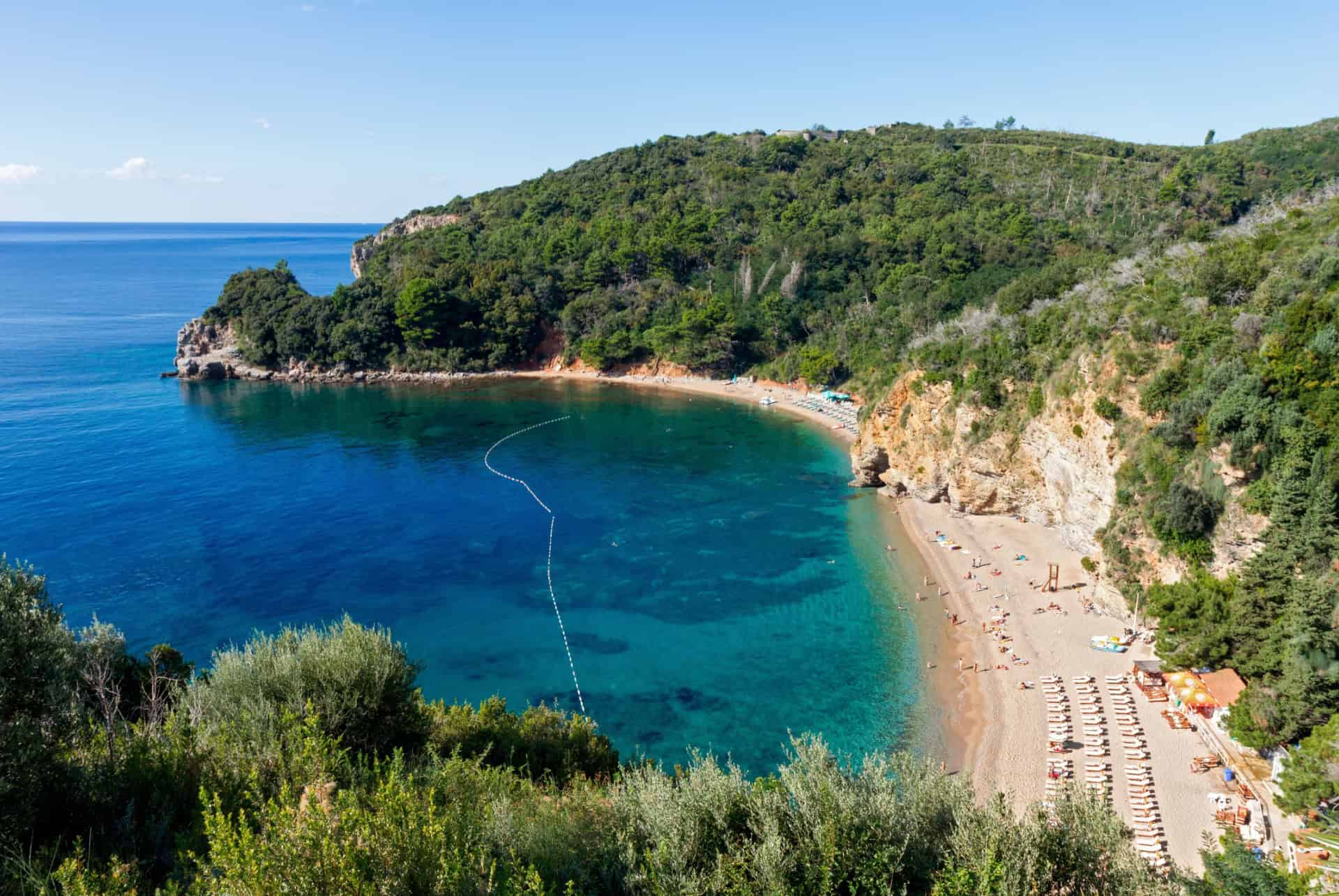 plage mogren que faire budva