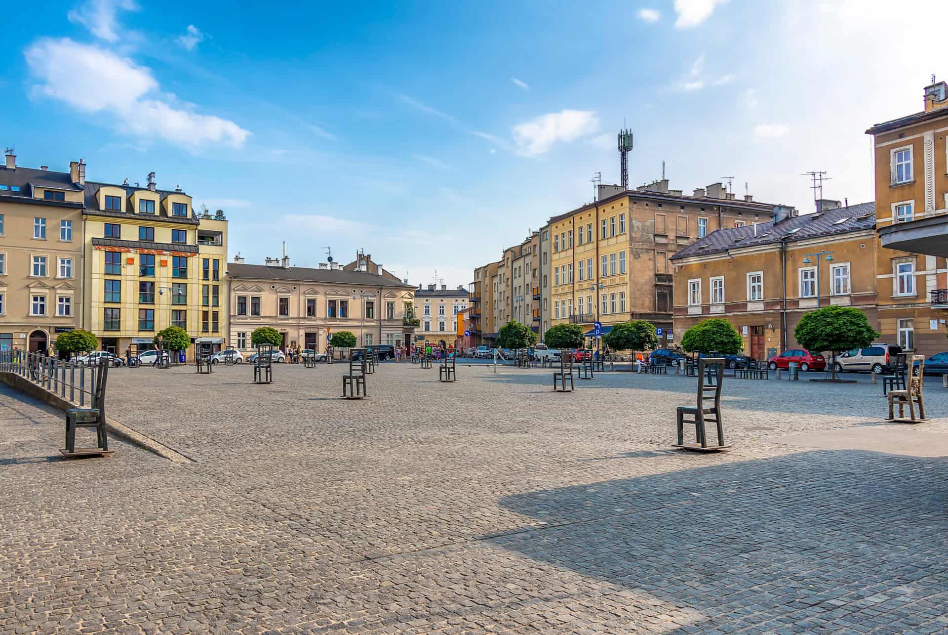 que faire en pologne place des heros du ghetto cracovie