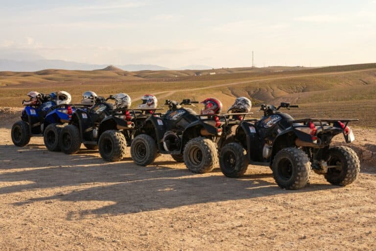 Promenade en quad dans le désert