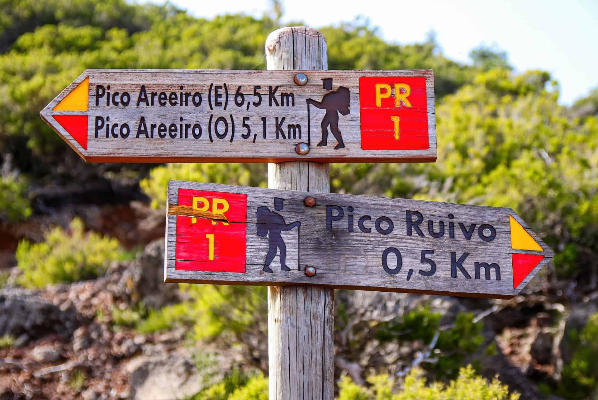 sentiers pico do arieiro