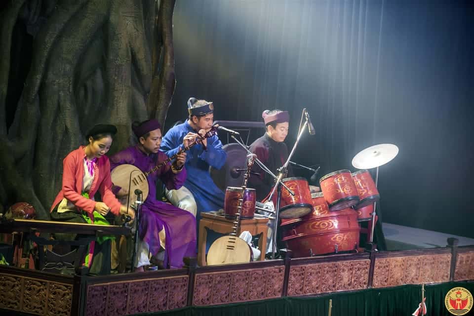 hanoi spectacle marionnettes musiciens