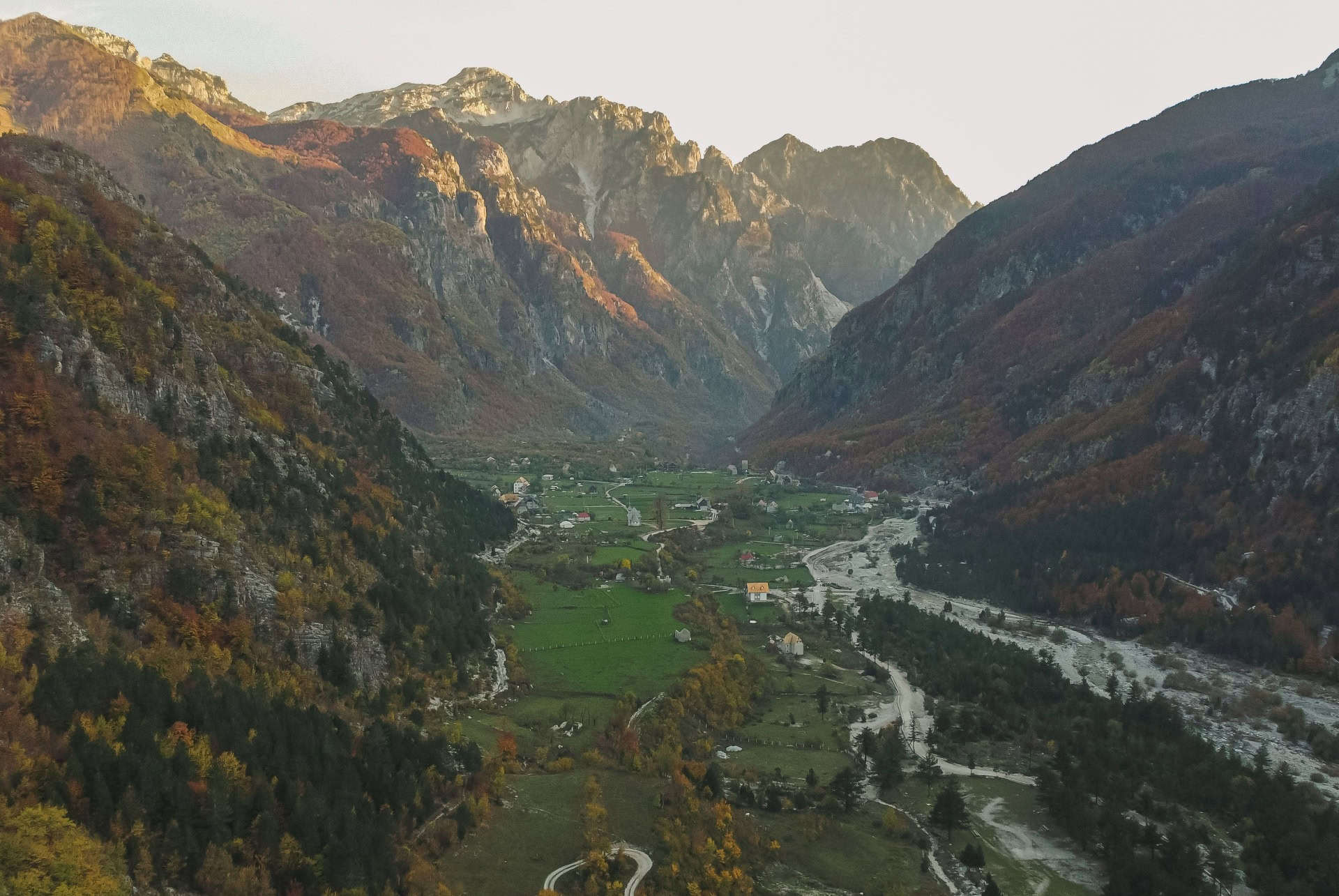 Albanie en automne