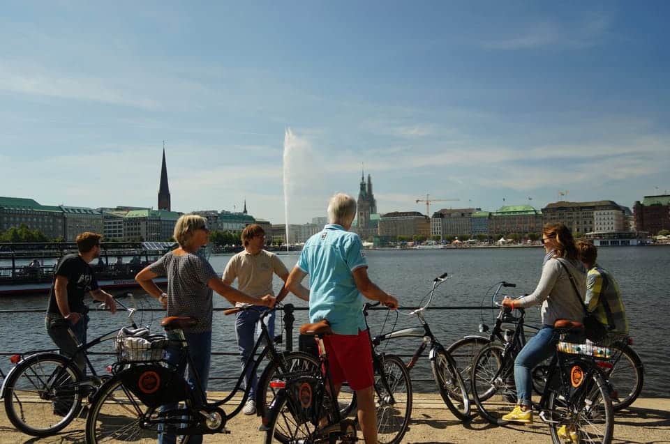 hambourg visite vélo