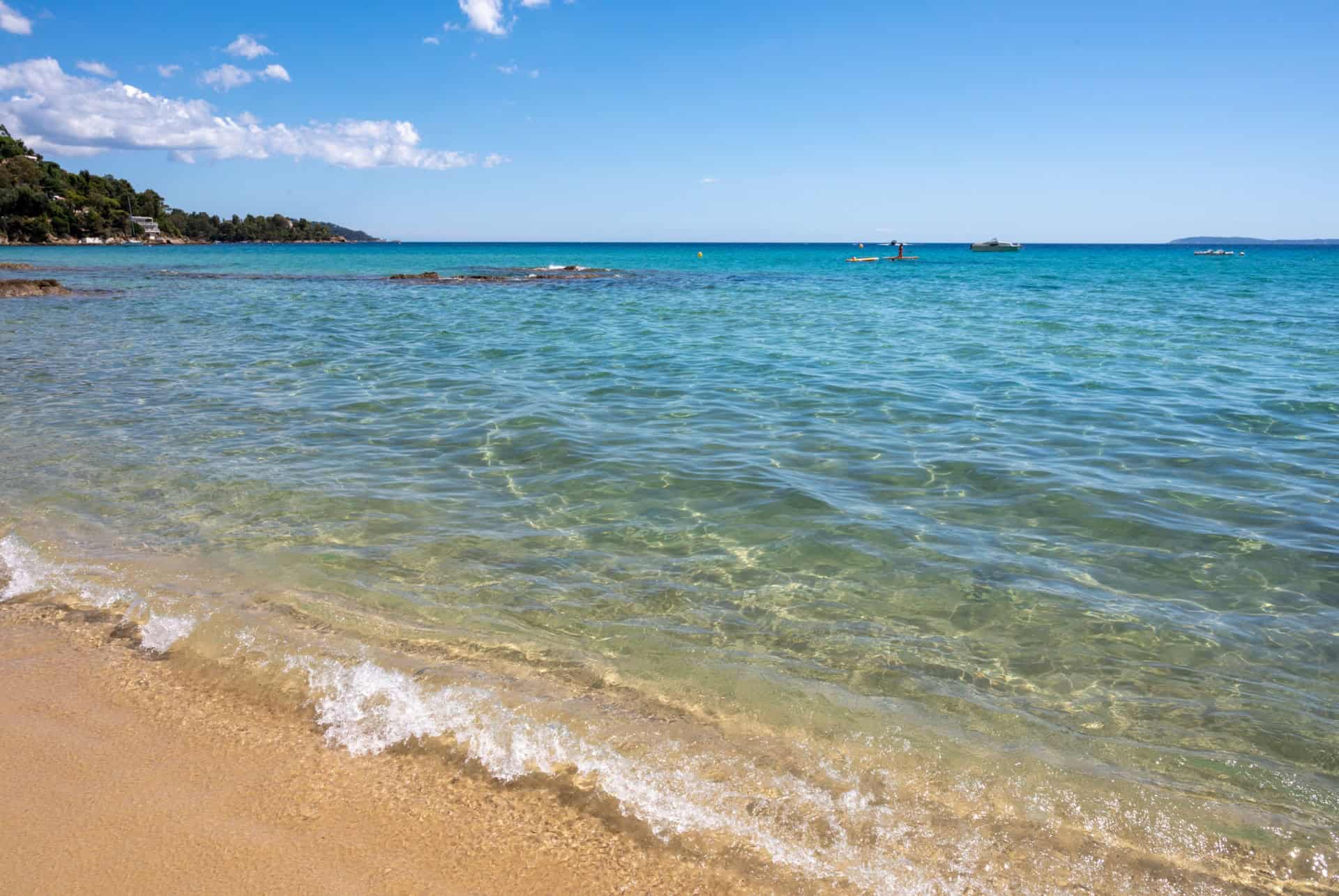 Lavandou plage de saint clair