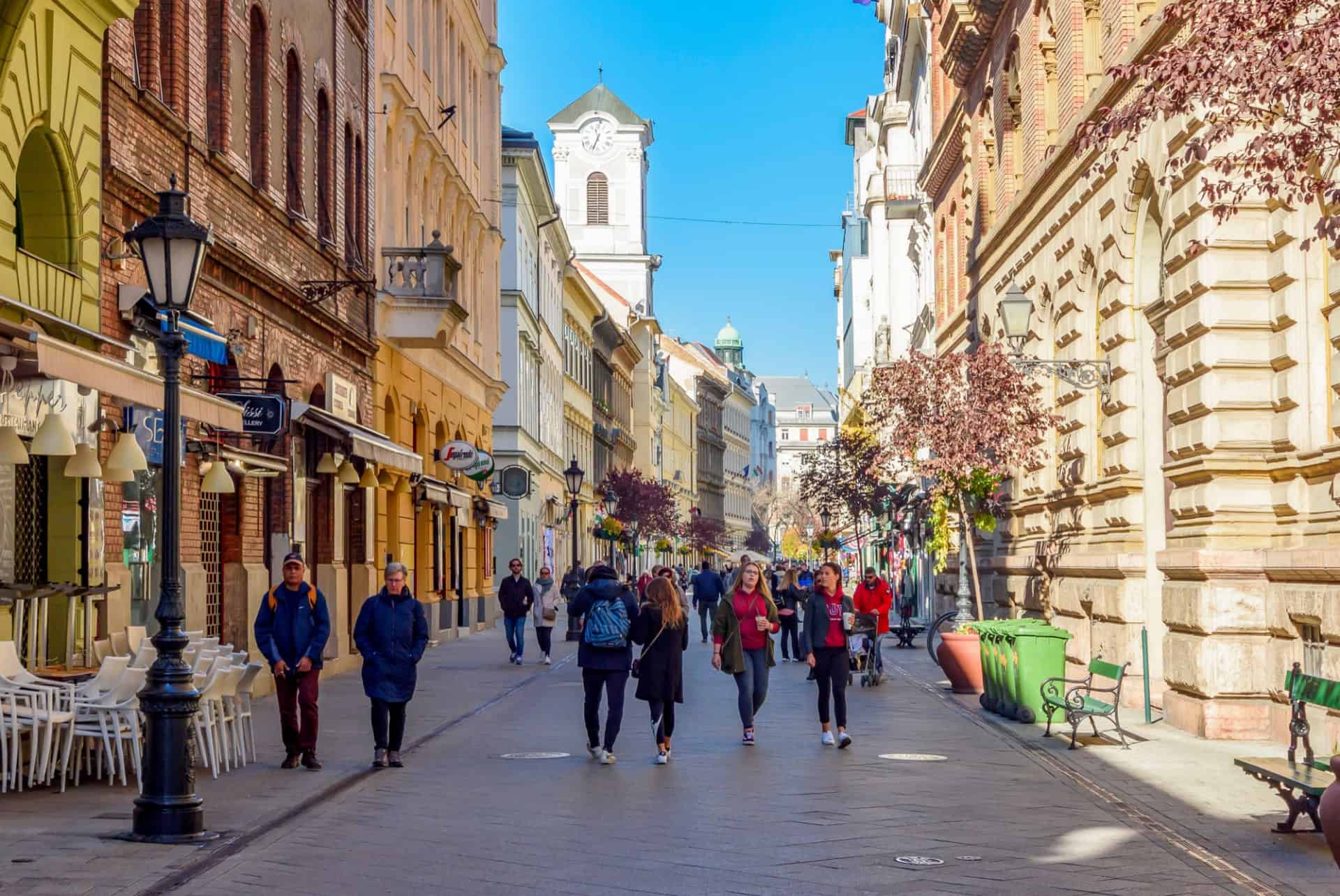 affluence touristique budapest