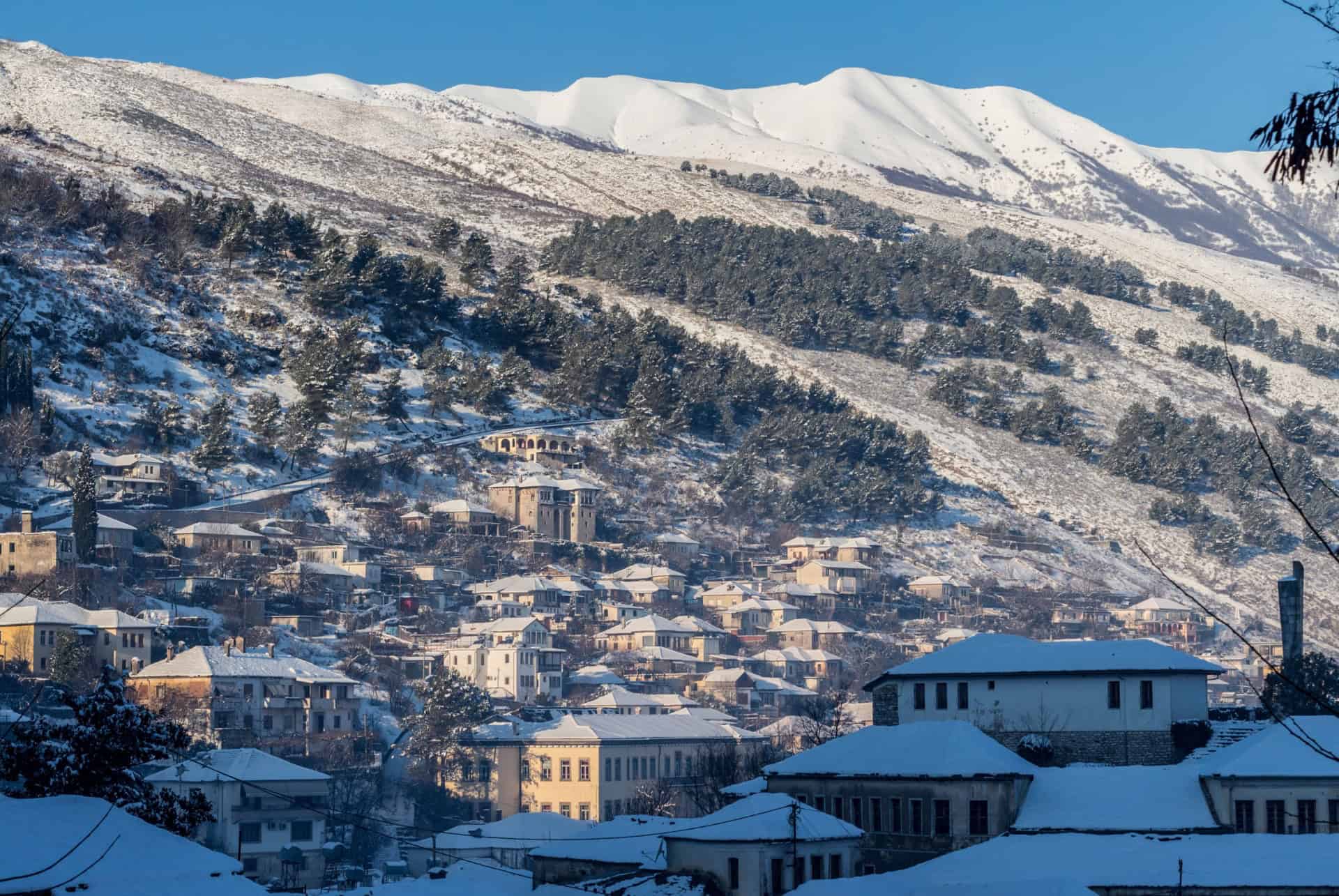 albanie en hiver