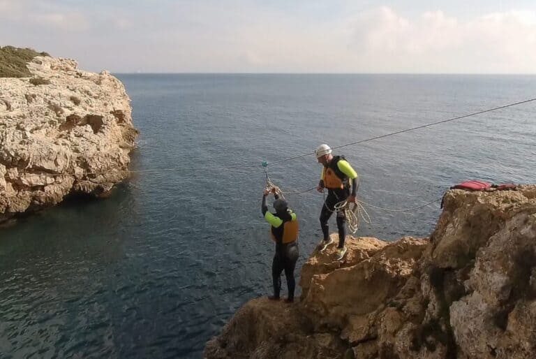 Coasteering à Majorque