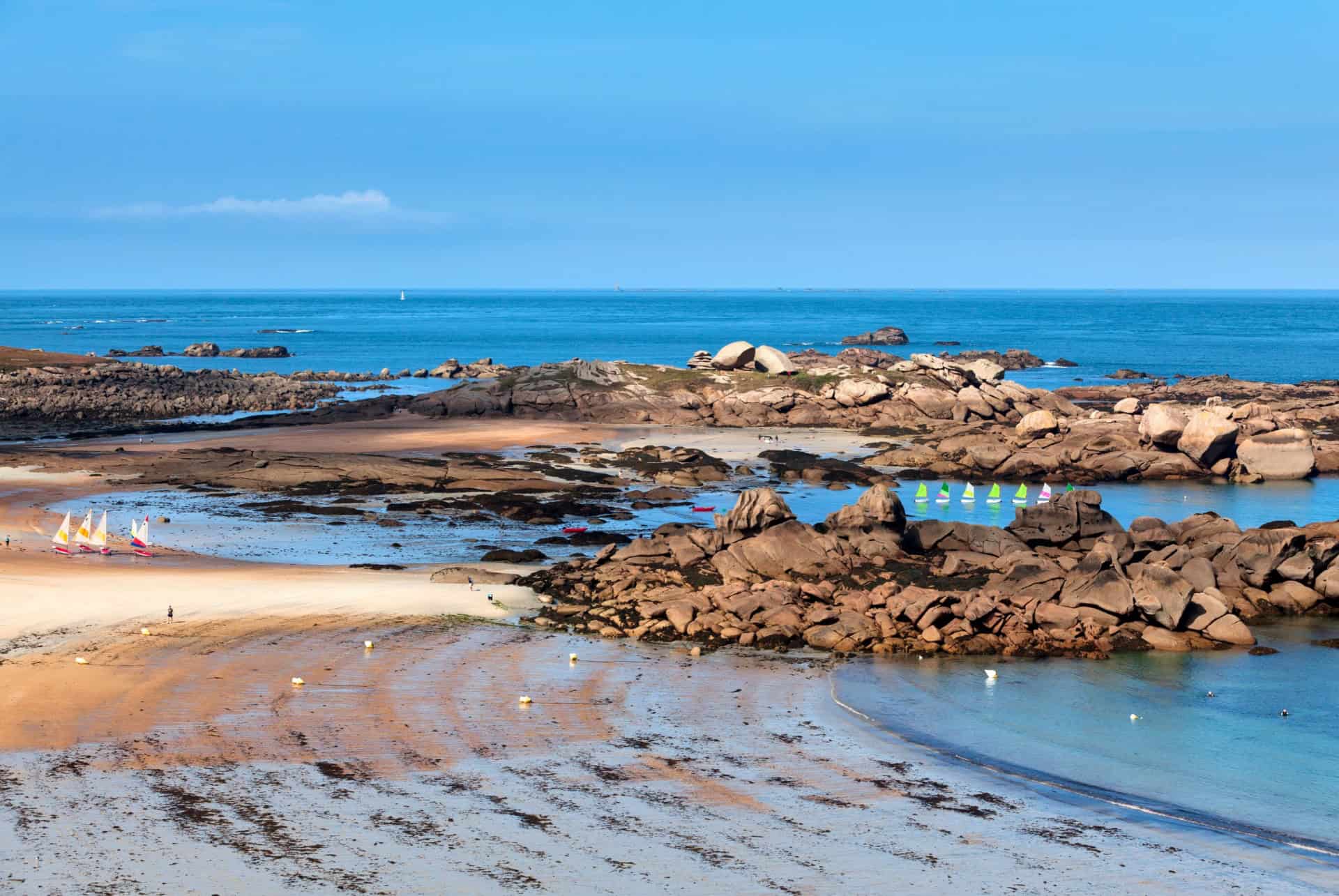 grève blanche trégastel bretagne