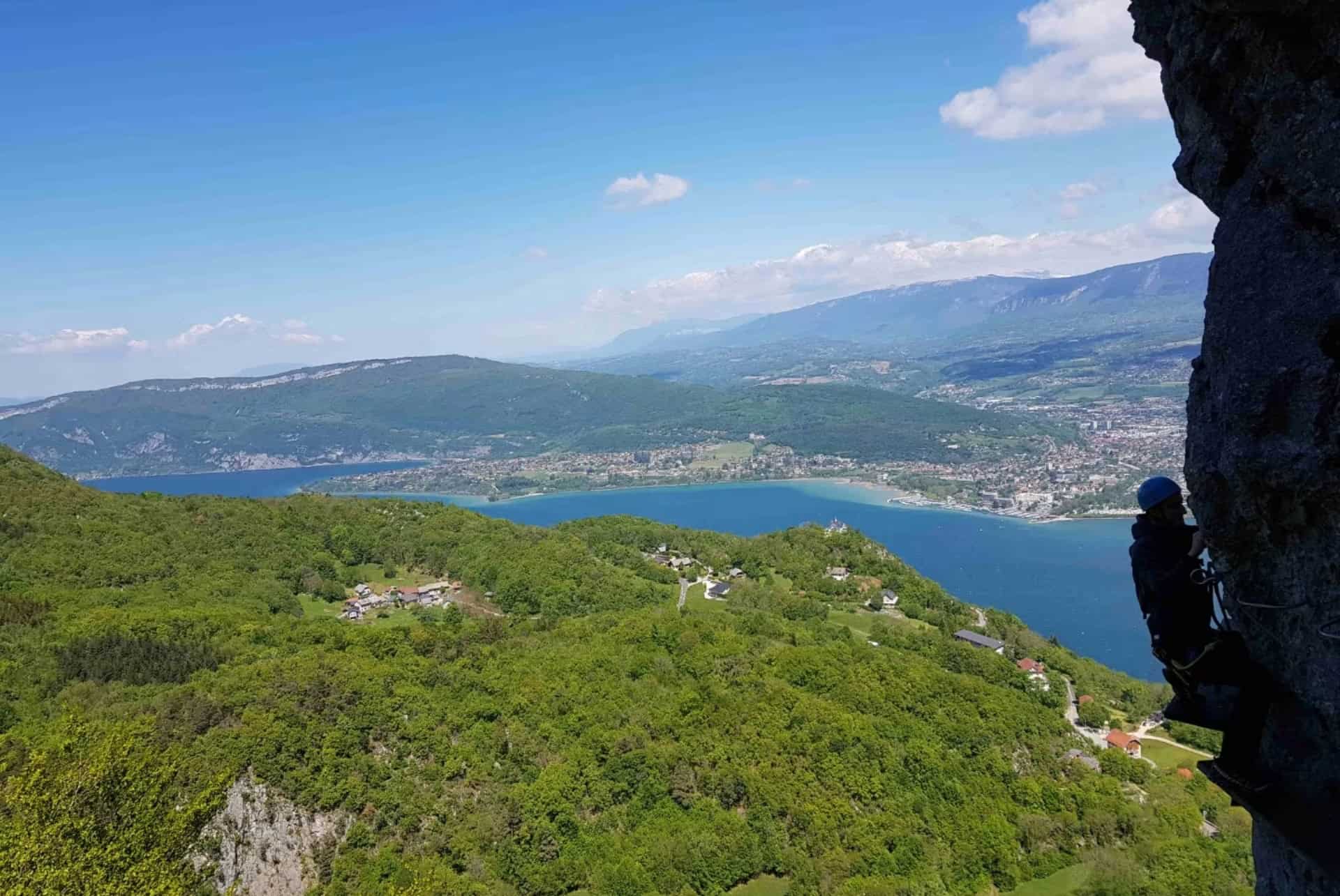 lac du bourget via ferrata