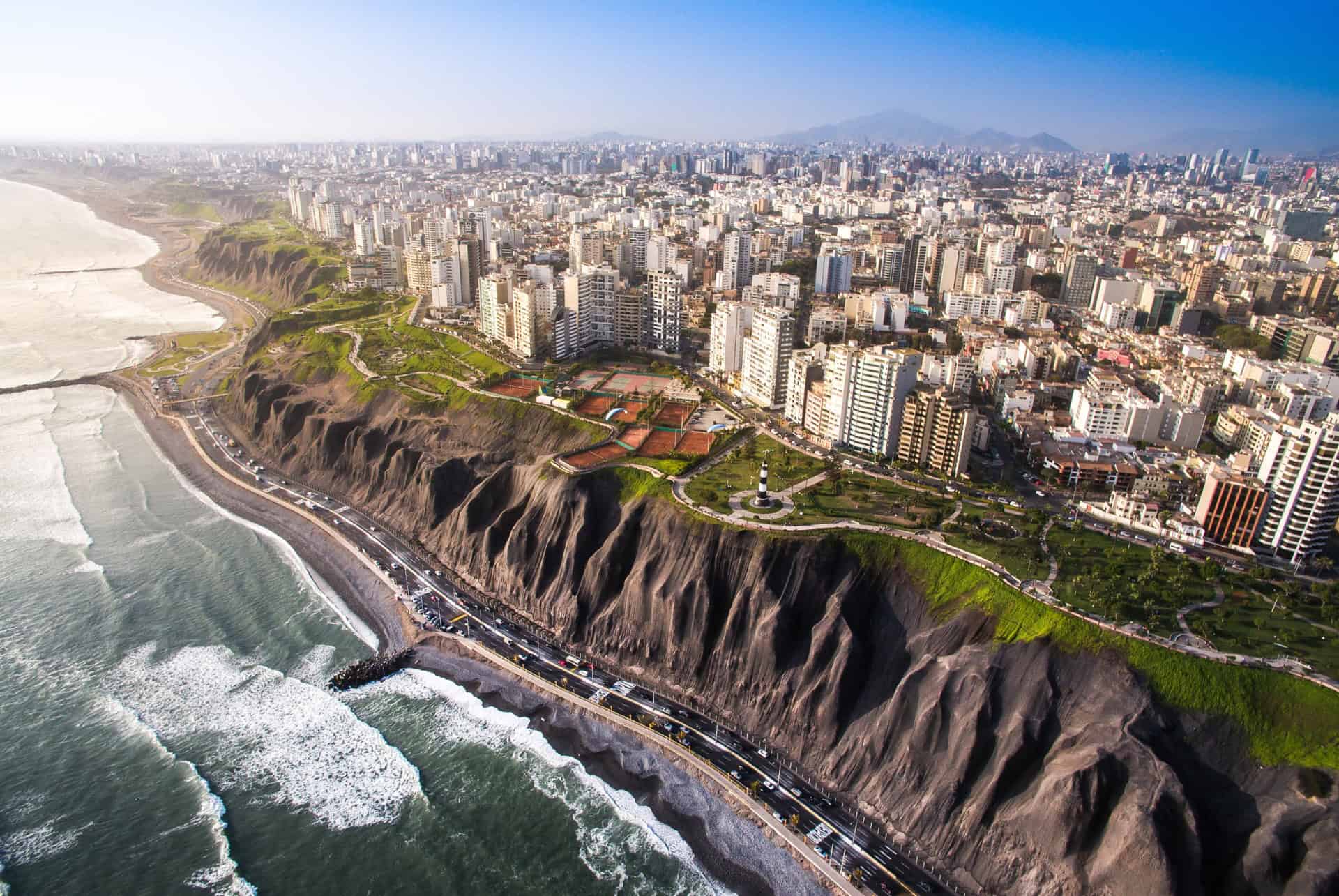 lima skyline falaise