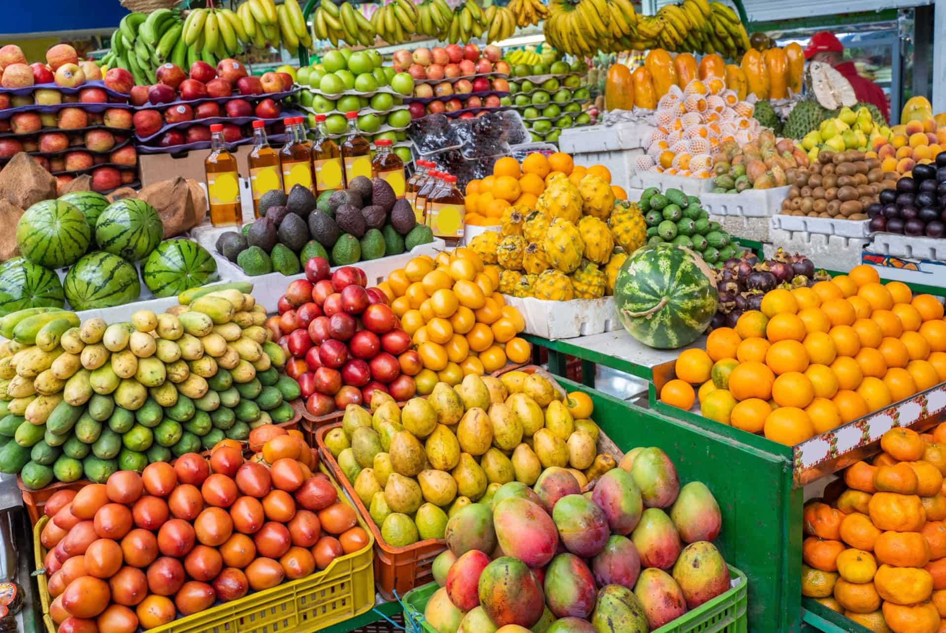 marché bogota Paloquemao