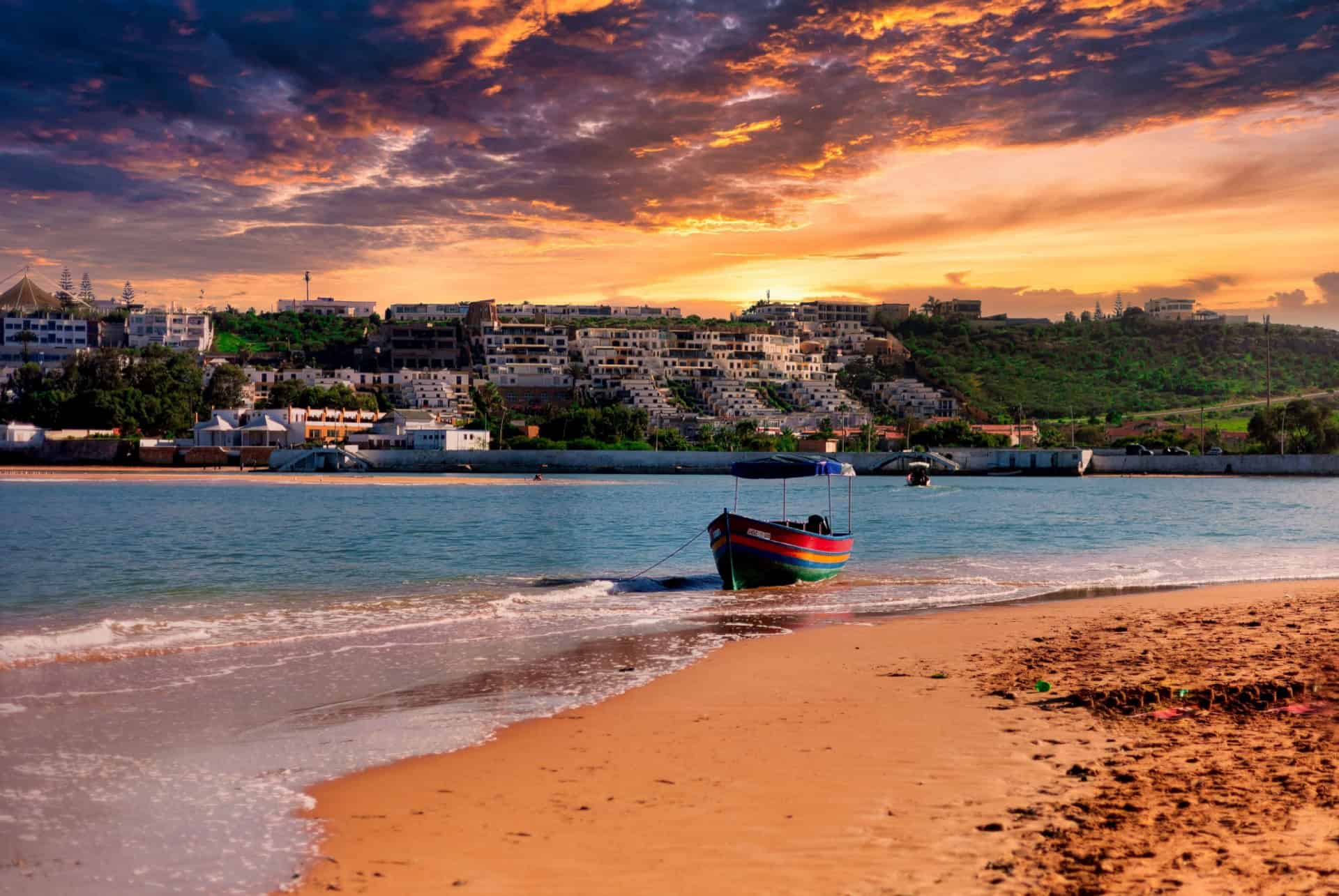 plage d'Oualidia maroc