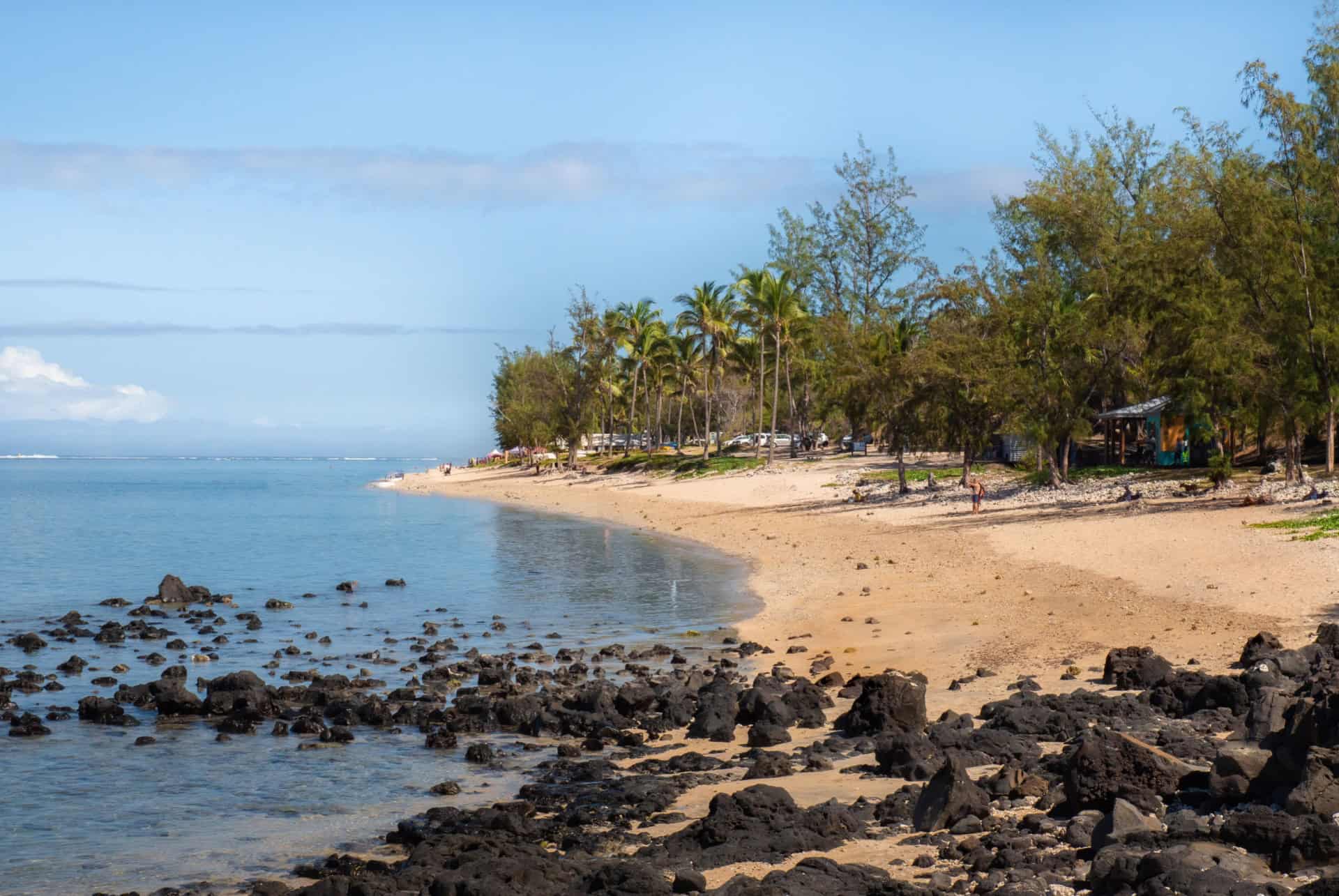 plage de la saline les bains