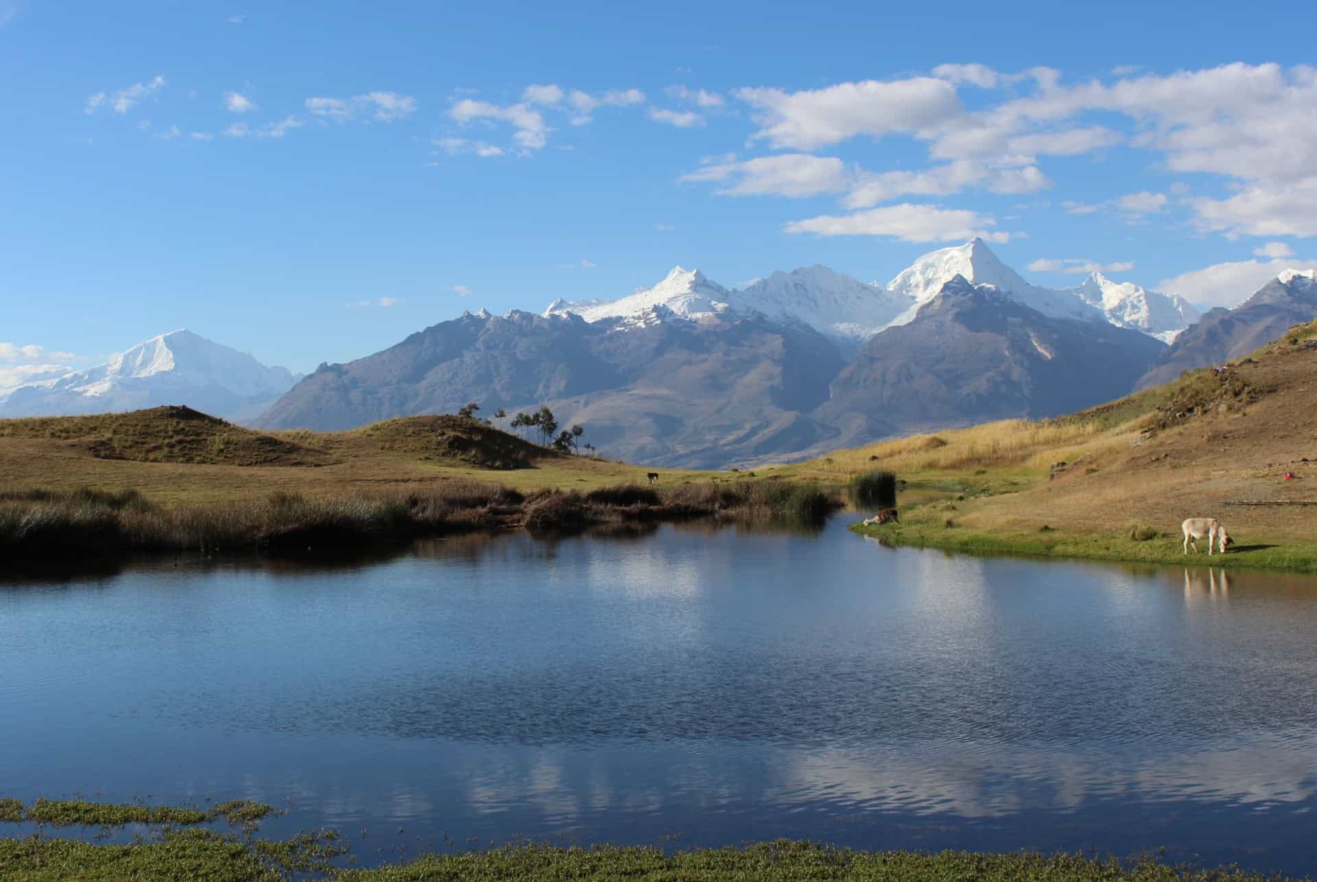 region huaraz montagnes